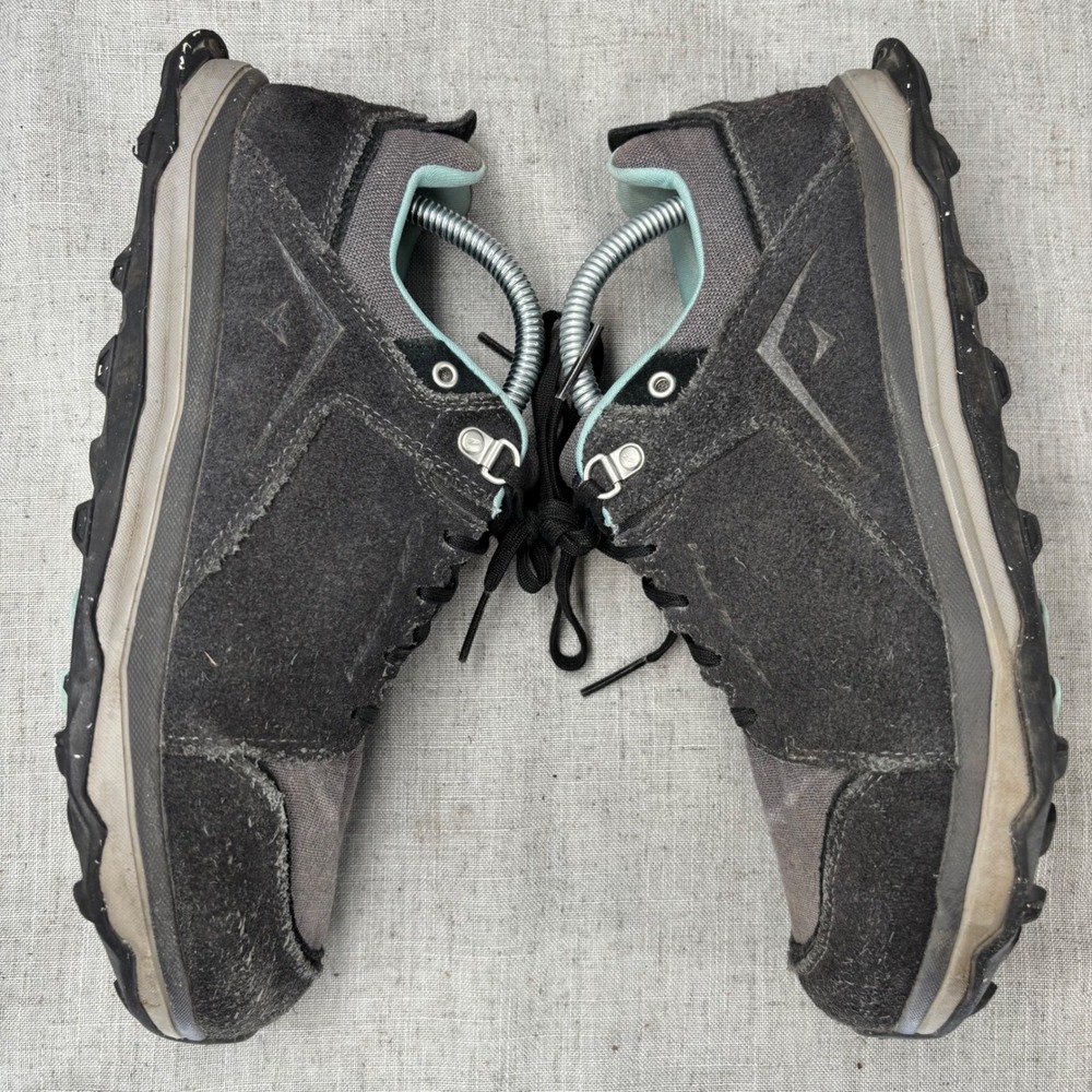 Altra Lone Peak Alpine Trail Shoes Gray Suede Hiking Sneakers Women's Size 10.5 - Picture 10 of 11